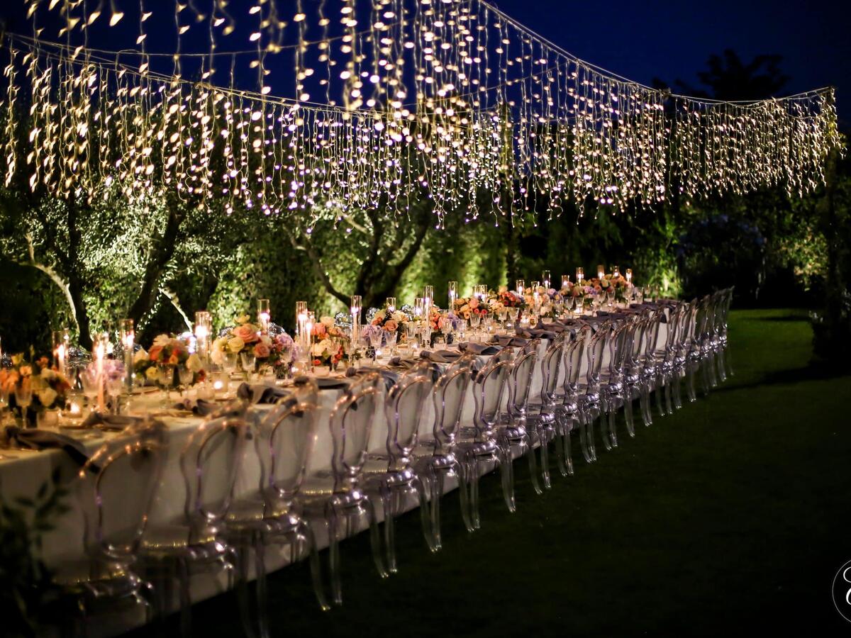 dettaglio notturno matrimonio