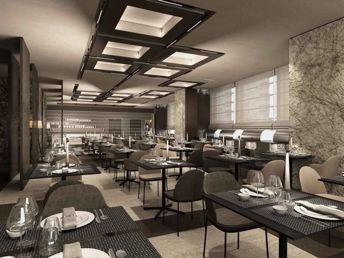 Ristorante Le Spighe - Rendering